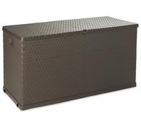 Baule Multiuso In Resina Da Esterno Ed Interno 420L Toomax Multibox Rattan 162
