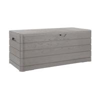 Toomax Baule Multiuso Dolomiti 640 Effetto Legno - Contenitore con Pistoni Pneumatici per Esterno