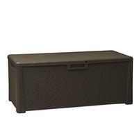 Toomax Baule Nevada da Esterni in plastica Riciclata, 550 litri, colore marrone, dimensioni cm 148x72x60 h