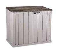 Toomax baule portattrezzi Storer Plus, da giardino, colore grigio talpa/marrone