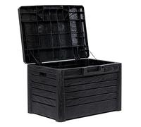 Toomax Compact Box Florida in plastica, baule da 120 litri, colore antracite, dimensioni cm 73x50,5x46,5.