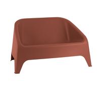 Toomax Divano Matera 2 Posti Terracotta - Divano da Esterno Resistente ai Raggi UV