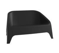 Toomax Divano Matera Sofa antracite scuro 115x75x66,5 cm, divano 2 posti da giardino con design ergonomico e moderno, in plastica riciclata ideale per uso interno ed esterno, facile da spostare