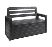 Panchina forever Spring beach 132,5x58xH89 cm nero antracite