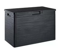 Toomax - Contenitore in resina 160 litri grigio Woody's 77,5 x 44,5 x 52,7 cm