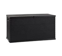 Toomax Multibox Rattan baule da 420L in plastica resistente effetto rattan