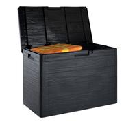 Toomax - Contenitore in resina 160 litri grigio Woody's 77,5 x 44,5 x 52,7 cm