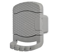 Portatubo da parete tubo effetto rattan porta attrezzi 29x20x37 cm