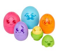 Toomies E73564 - Uova di nidificazione "Hide & Squeak", misura grande