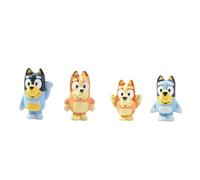 Toomies Bluey Squirter - Set di 4 giocattoli da bagno con bluey, bingo, mamma e papà, divertimento per bambini piccoli, progettato per mani piccole, promuove capacità motorie, giochi creativi, a