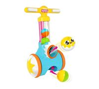 Toomies Tomy PIC And Pop Push Along Baby Toy, Toddler Ball Popper with Ball Launcher And Collector, Suitable for 18 Months, 2 And 3 Year Old Boys And Girls