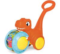 Toomies Tomy Pic & Push T. Rex Giocattolo per Bambini 12+ mesi Jurassic World
