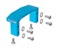 TOOMOD TT02 Supporto servo in alluminio per Tamiya RC auto TT-02 54977 OP.1977 Aggiornamenti parti di ricambio (blu)