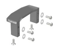 TOOMOD TT02 Supporto servo in alluminio per Tamiya RC auto TT-02 54977 OP.1977 Aggiornamenti parti di ricambio (grigio)