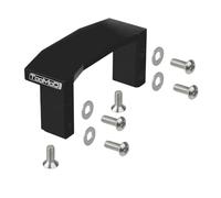 TOOMOD TT02 Supporto servo in alluminio per Tamiya RC auto TT-02 54977 OP.1977 Aggiornamenti parti di ricambio (nero)