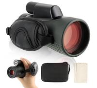 ToopMount BAK4 - Telescopio monoculare 12 x 56 ED, con prisma BAK4, con rivestimento multistrato IPX7, impermeabile, ad alta potenza, con oculari scalabili, per adulti, bird watching, viaggi, eventi