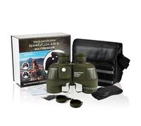 ToopMount Binocolo 10X50 Telescopio compatto con prisma BAK4, lente FMC, Rangefinder bussola, antiappannamento per adulti Birdwatching all'aperto Viaggi Giro turistico