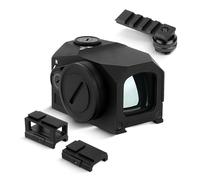 ToopMount Mirino per fotocamera da 1 x 19 mm, monoculare multistrato con adattatore di montaggio a slitta calda, telescopio compatto impermeabile IP67 1500G, telescopio antiurto per scuotere e