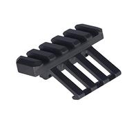 ToopMount Montaggio su Guida Tattica 5 scanalature su Un Lato 30 Gradi Angolo disassato di 20 mm per Il Montaggio del Fucile per Il tessitore Picatinny Rail