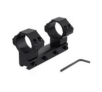 ToopMount Portata Anelli in alluminio tattico di alluminio ad alto profilo 30mm Anello di montaggio 11mm Tessitore/Picatinny Anelli di montaggio Adattatore per Airsoft