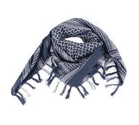 ToopMount Sciarpa Shemagh Tattico Deserto Keffiyeh Sciarpa collo testa Cotone 43x43 pollici Sciarpe arabe colorate avvolgere con nappa per uomo e donna (Gray)