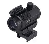 ToopMount Vista del Fucile tattico 1 X 25 Punto Rosso/Verde Mirino, Impermeabile e Antiurto Mirino 3MOA 20mm Picatinny Orbital per Fucili da Caccia