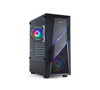 Tooq Caja Semitorre Gaming Tqgcc102-B "Biohazard" - Color Negro