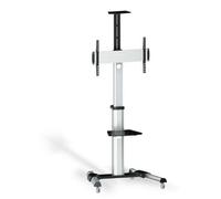 TooQ FS1870M-B Supporto per display espositivi 94 cm 37" Nero Argento