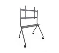 Rotelle per supporto da pavimento Tooq per schermi "Istand" 50"-86" - Grigie
