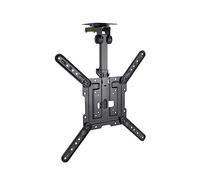 Tooq Soporte Techo Pantalla 23-55 Giro 180º - Inclinable - Color Negro