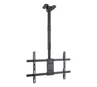 TooQ LPCE1186TSLI-B Supporto da soffitto per monitor/TV 43"-86" Nero