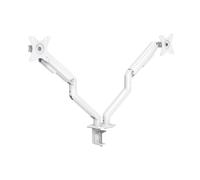 Tooq Supporto da Tavolo Girevole con 2 Bracci 17-32 - Colore Bianco