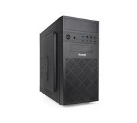 Tooq Caja Minitorre Micro-ATX/Mini-ITX - Tamaño Disco Soportado 3.5", 2.5" - USB3.0, 2.0, Audio HD, Lector de Tarjetas - Venti