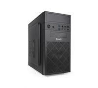 Tooq Caja Minitorre Micro-ATX/Mini-ITX - Tamaño Disco Soportado 3.5", 2.5" - USB3.0, 2.0, Audio HD, Lector de Tarjetas - Venti