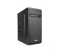 TOOQ TQC-4702U3C-B - Case minitower Micro-ATX/Mini-ITX, 1xUSB 3.0, 2xUSB 2.0, Audio HD, Nero