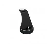 TOOQ TQCD02L - Dock di ricarica per Apple Watch e iPhone, caricatore 2 in 1 con autorizzazione Apple MFi, colore nero