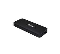 Tooq TQE-2280B - M.2 NVMe PCIe SSD Enclosure, USB-C (USB 3.1 Gen2), alluminio, indicatore LED, nero, 53 gr.