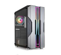 Tooq Nightcity Caja Semitorre Gaming EATX/ATX/Micro-ATX/Mini-ITX - Panel Lateral Cristal Templado - Tamaño Disco Soportado 3.5