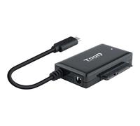 TooQ TQHDA-02C Adattatore per dischi rigidi SATA da 2,5"/3,5" a USB-C 3.0 con alimentatore
