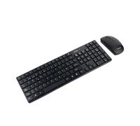 TooQ TQKMW-3102-B tastiera Mouse incluso Universale RF Wireless Nero