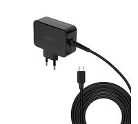 TOOQ TQLC-USBCGAN65PD - Caricatore USB C GAN 65W con PD 65W, per MacBook/DELL/HP/Samsung/ASUS/Huawei Matebook/Xiaomi Air/Lenovo ThinkPad/Acer, nero
