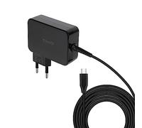 TOOQ TQLC-USBCGAN90PD - Caricabatterie per laptop USB C GAN 90W con PD 3.0, per MacBook/DELL/HP/Samsung/ASUS/Huawei Matebook/Xiaomi Air/Lenovo ThinkPad/Acer, nero