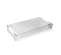 TooQ TQMR0004 Supporto per monitor/laptop rialzato Argento