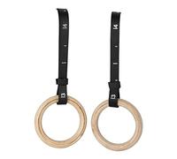 TOORX Coppia di Anelli da Ginnastica 28mm con Cinghie Regolabili per in legno