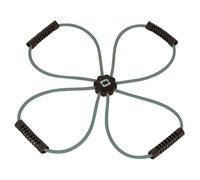 Toorx [Attrezzo X-Core Pilates Flow Reformer con 4 Fasce Elastiche e Maniglie Ergonomiche, Trainer a Forma di X per Allenamento Total Body, Tonifica Braccia Gambe e Glutei a Casa o in Palestra