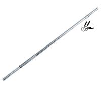 Toorx Bilanciere Dritto 150cm Liscio Ø25mm Barra Pesi Pesistica in Acciaio 1,5 m