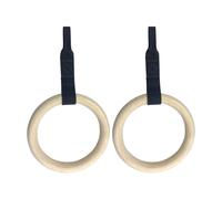 Toorx Coppia Anelli da Ginnastica in legno 28mm per Functional Suspension Double
