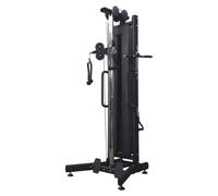 Toorx Ercolina Csx 2000 con pacco pesi 70kg allenamento palestra Nero