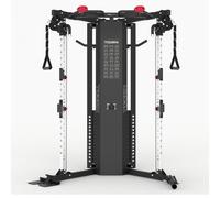 Toorx Csx-90 Stazione D'Allenamento a Cavi Dual Pulley con 2 Pacchi Peso da 75kg