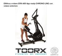 Toorx ERX-400 HRC a Ellittica Richiudibile Elettromagnetica Con Ricevitore Wireless APP Ready